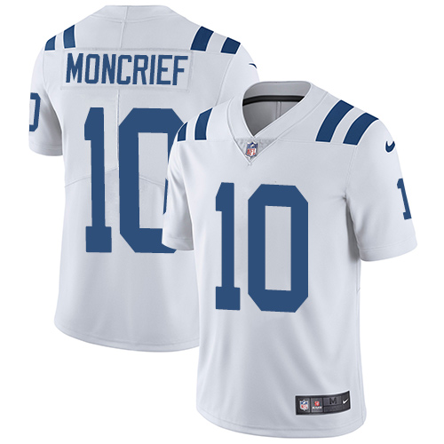 Nike Colts #10 Donte Moncrief White Youth Stitched NFL Vapor Untouchable Limited Jersey