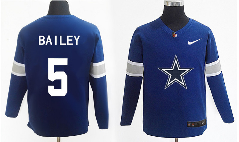 Nike Cowboys 5 Dan Bailey Navy Knit Sweater