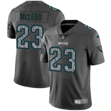 Nike Eagles #23 Rodney McLeod Gray Static Men's NFL Vapor Untouchable Game Jersey