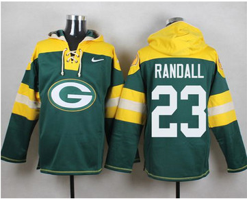 Nike Green Bay Packers #23 Damarious Randall Green Player Pullover NFL Hoodie