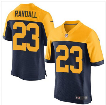 Nike Green Bay Packers #23 Damarious Randall Navy Blue Alternate Men's Stitched NFL New Elite Jersey