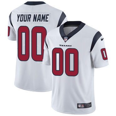 Nike Houston Texans  Elite White Road Youth Jersey NFL Vapor Untouchable Customized jerseys