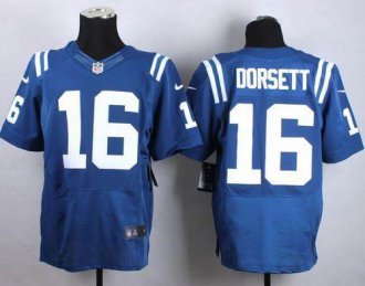 Nike Indianapolis Colts #16 Phillip Dorsett Royal Blue Team Color Men's Stitched NFL Elite Jersey