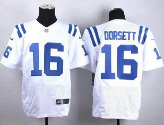 Nike Indianapolis Colts #16 Phillip Dorsett White Men's Stitched NFL Elite Jersey