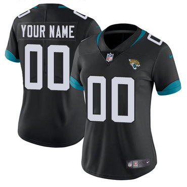 Nike Jacksonville Jaguars Elite Black Home Women's Jersey NFL  Vapor Untouchable Customized jerseys