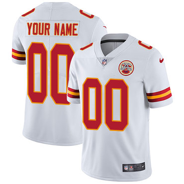 Nike Kansas City Chiefs  Limited White Road Youth Jersey NFL Vapor Untouchable Customized jerseys