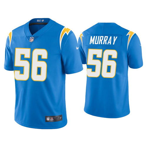 Nike Los Angeles Chargers #56 Kenneth Murray blue Vapor Untouchable Limited
