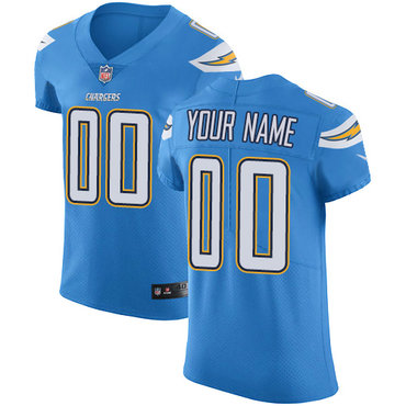 Nike Los Angeles Chargers Elite Electric Blue Alternate Men's Jersey NFL  Vapor Untouchable Customized jerseys