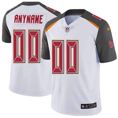 Nike NFL Tampa Bay Buccaneers Vapor Untouchable Customized Limited White Road Men's Jersey