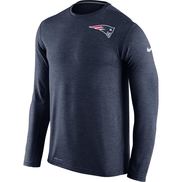 Nike New England Patriots Majestic L.Grey Super Bowl XLIX Long Sleeve T-Shirts