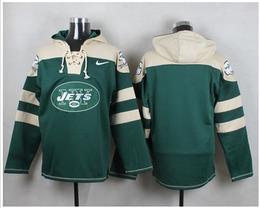 Nike New York Jets Blank Green Player Pullover NFL Hoodie