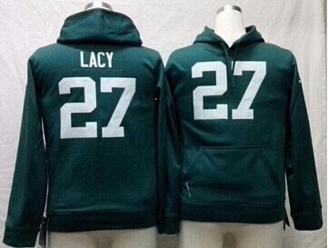 Nike Packers #27 Eddie Lacy Green Youth Pullover NFL Hoodie