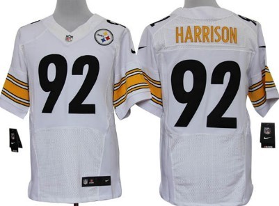 Nike Pittsburgh Steelers #99 Brett Keisel Black Elite Jersey 