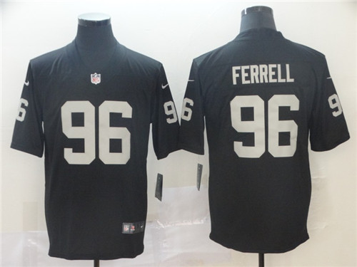Nike Raiders 96 Clelin Ferrell Black 2019 NFL Draft First Round Pick Vapor Untouchable Limited Jersey