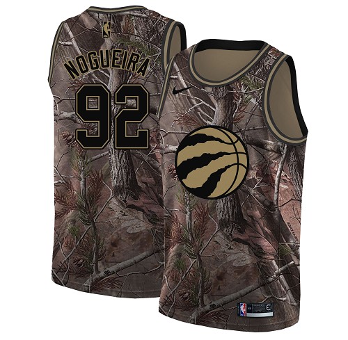 Nike Raptors #92 Lucas Nogueira Camo Women's NBA Swingman Realtree Collection Jersey
