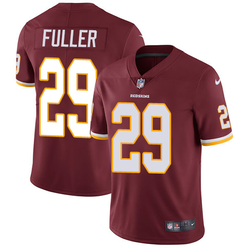 Nike Redskins #29 Kendall Fuller Burgundy Red Team Color Men's Stitched NFL Vapor Untouchable Limited Jersey
