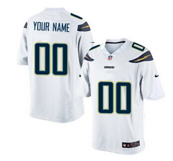 Nike San Diego Chargers Customized 2013 White Game Jersey