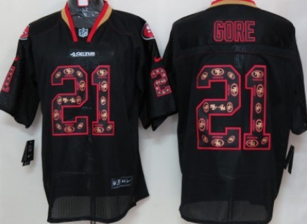 Nike San Francisco 49ers #53 Navorro Bowman Red Elite Jersey 
