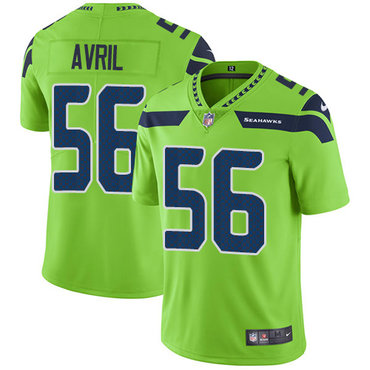 Nike Seahawks #56 Cliff Avril Green Youth Stitched NFL Limited Rush Jersey