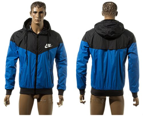 Nike Soccer Jackets Blue Black