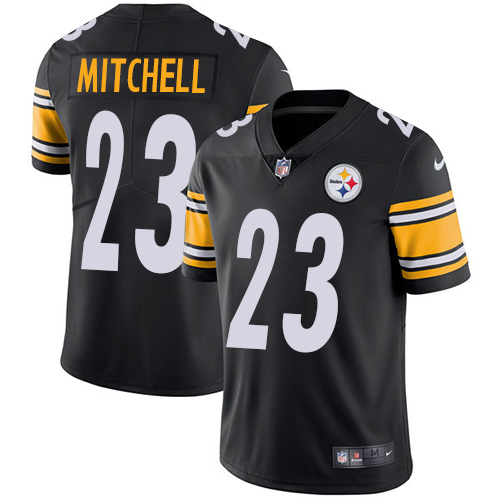 Nike Steelers #23 Mike Mitchell Black Team Color Men's Stitched NFL Vapor Untouchable Limited Jersey