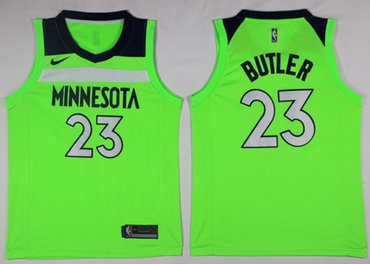 Nike Timberwolves #23 Jimmy Butler Green NBA Swingman Statement Edition Jersey