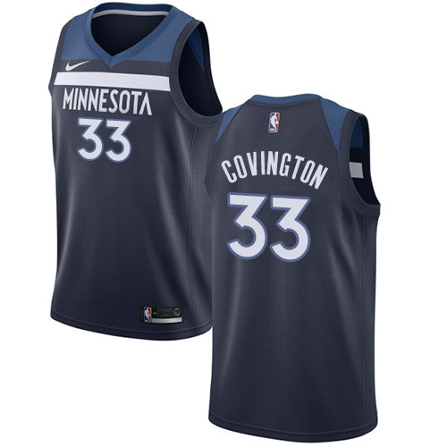 Nike Timberwolves #33 Robert Covington Navy Blue NBA Swingman Icon Edition Jersey