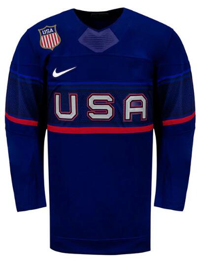 Nike USA Hockey Away 2022 Olympic Jersey