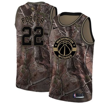 Nike Wizards #22 Otto Porter Camo NBA Swingman Realtree Collection Jersey