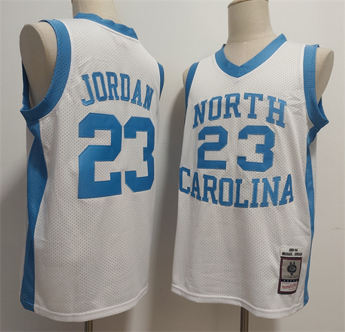 North Carolina Tar Heels #23 Michael Jordan 1983-84 basketball jerseys