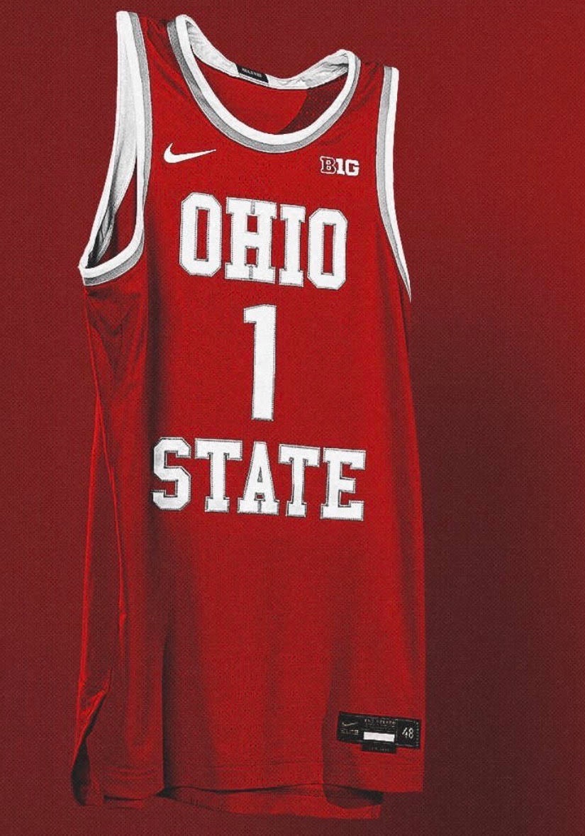 OHIO STATE BASKETBALL JERSEY