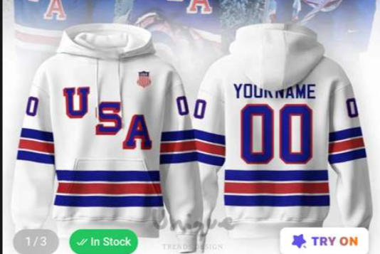 OLYMPIC USA 3D HOODIE