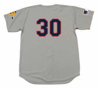 ORLANDO CEPEDA Atlanta Braves 1969 Away Majestic Throwback Baseball Jersey