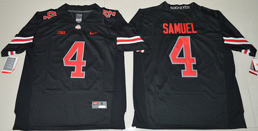 Ohio State Buckeyes 4 Curtis Samuel Black College Football Jersey