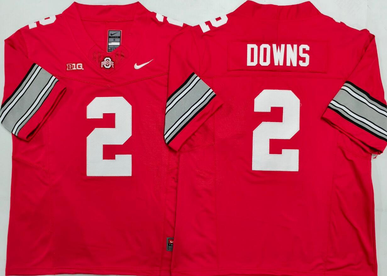 Ohio State Buckeyes Red #2 DOWNS