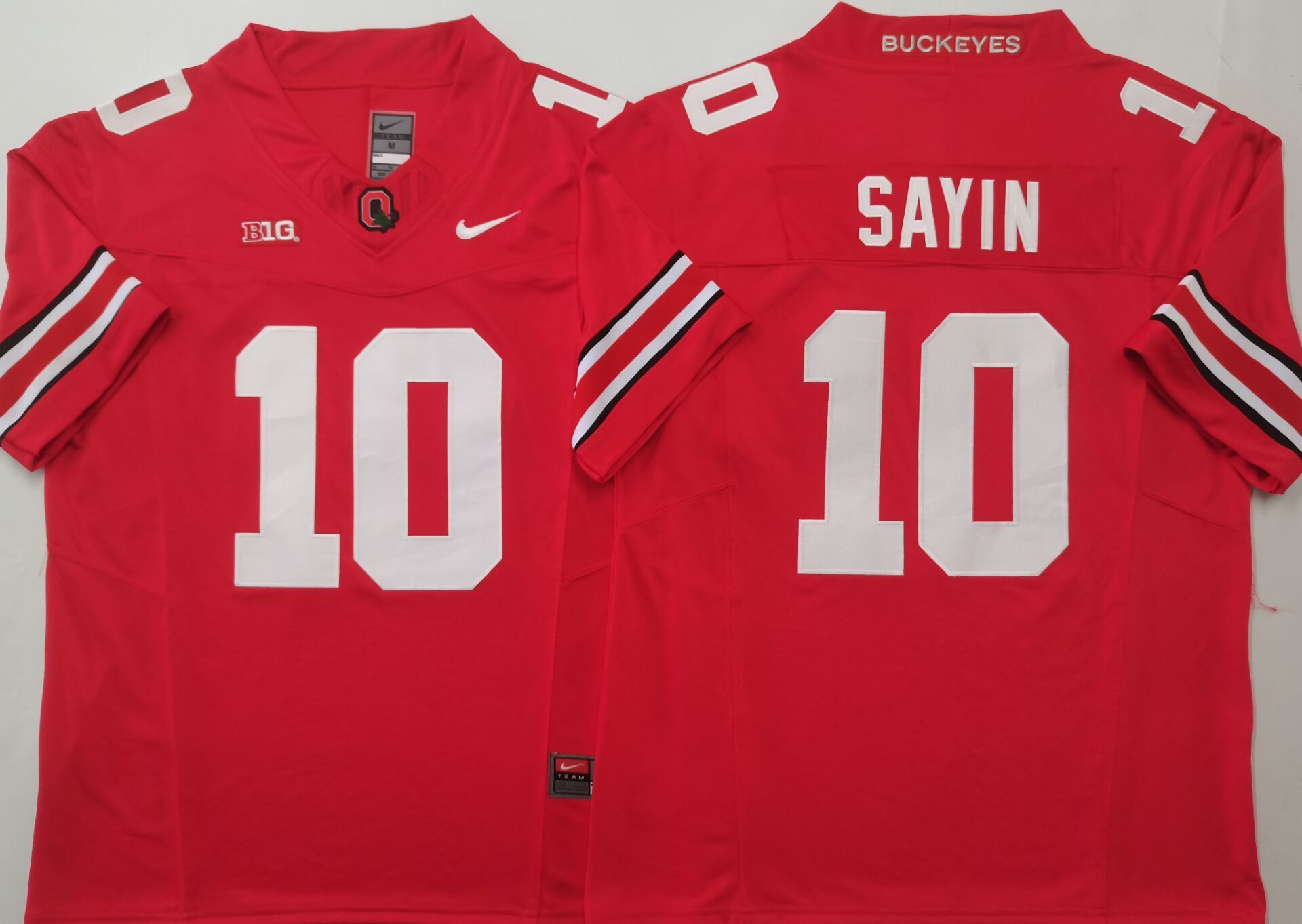 Ohio State Buckeyes Red2 #10 SAYIN