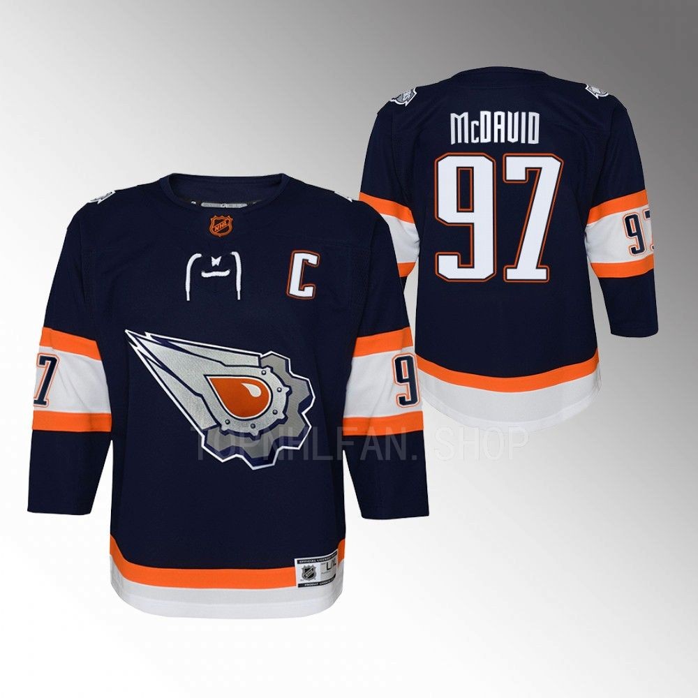 Oilers Connor McDavid 2022 Special Edition 2.0 Jersey Youth Replica