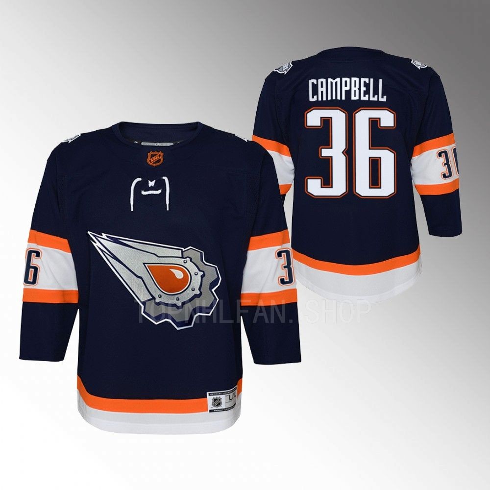Oilers Jack Campbell 2022 Special Edition 2.0 Jersey Youth Replica