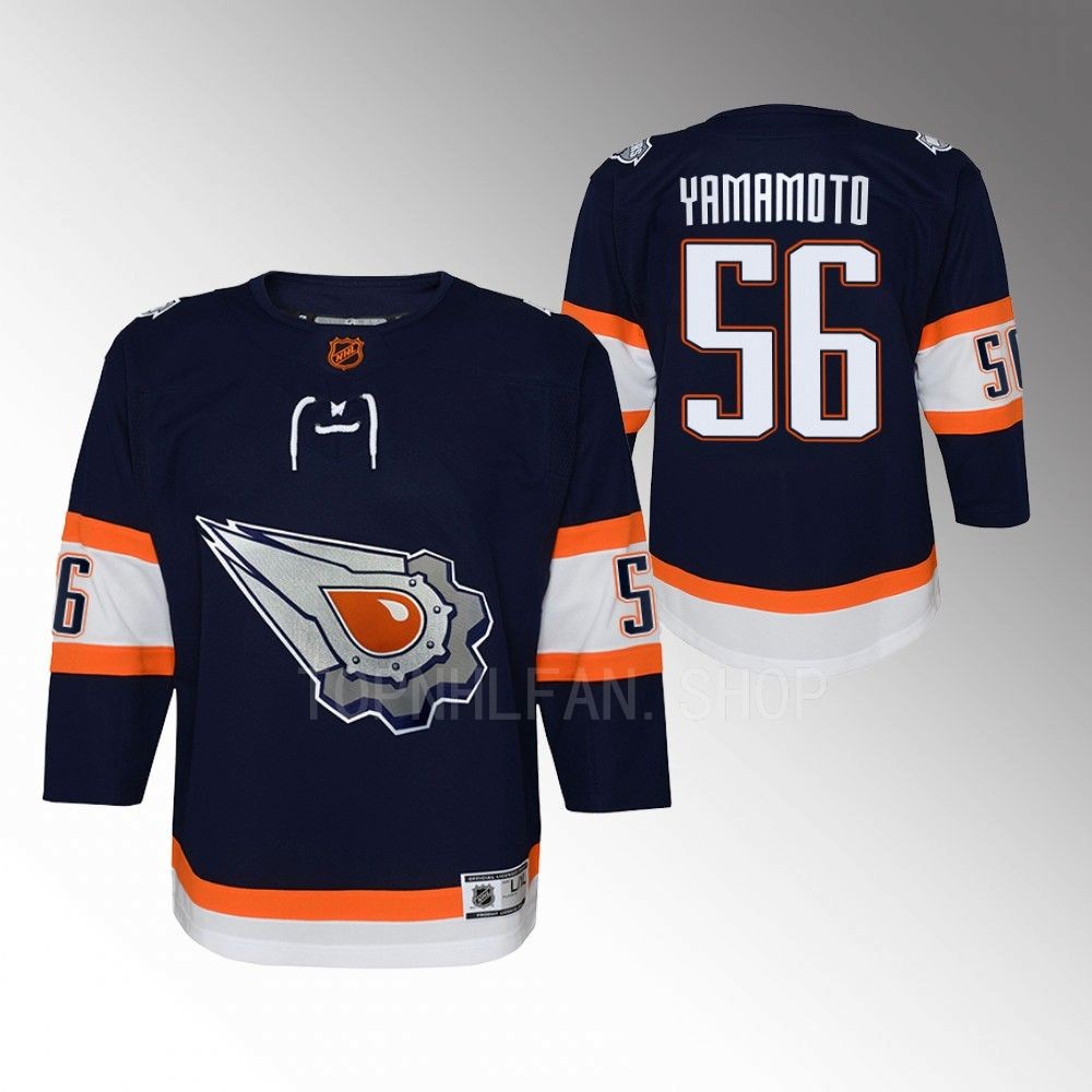Oilers Kailer Yamamoto 2022 Special Edition 2.0 Jersey Youth Replica