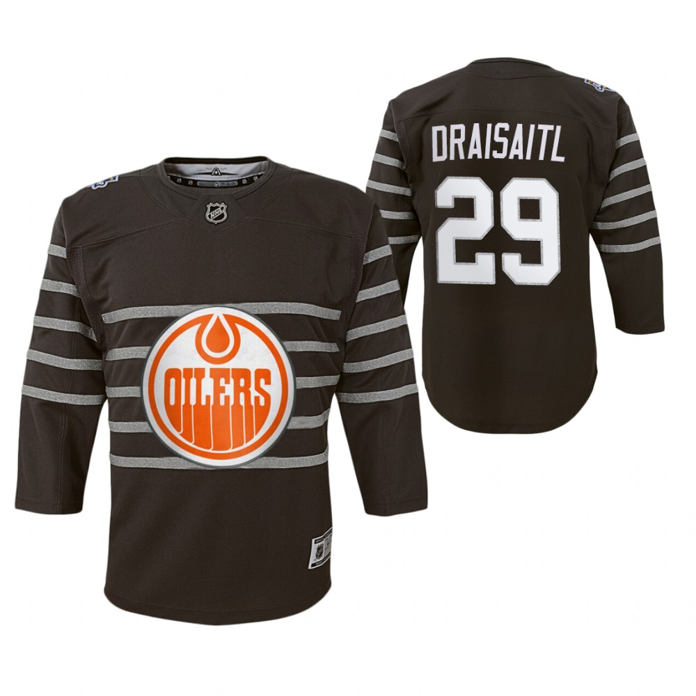Oilers Leon Draisaitl Premier Player 2020 NHL All-Star Game Jersey