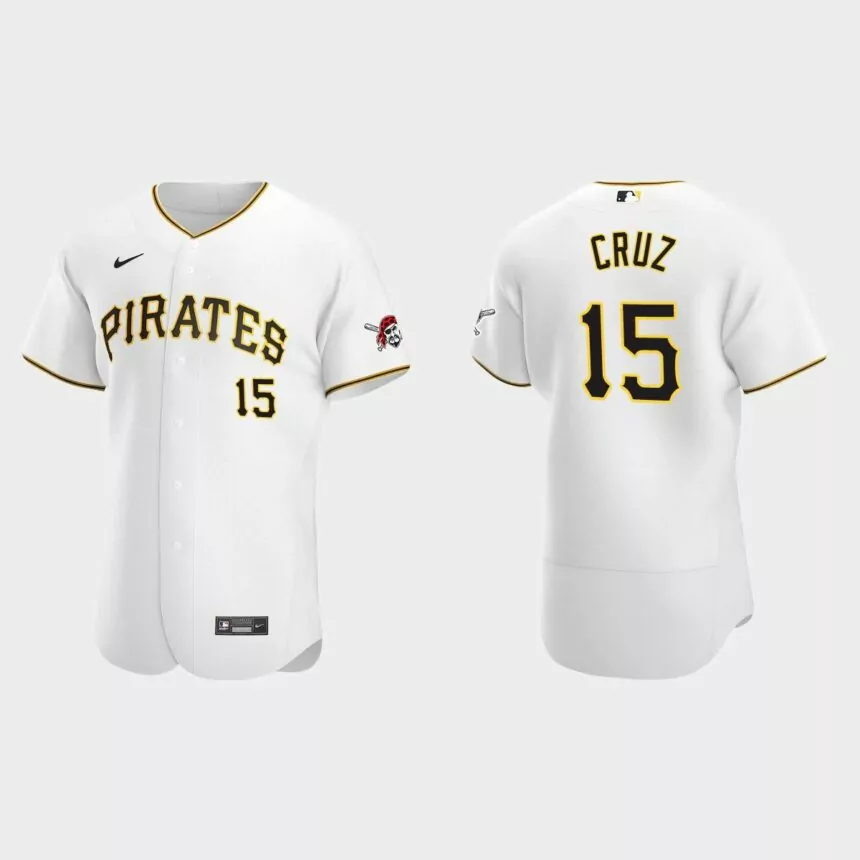 Oneil Cruz Pittsburgh Pirates Authentic Home Jersey – White