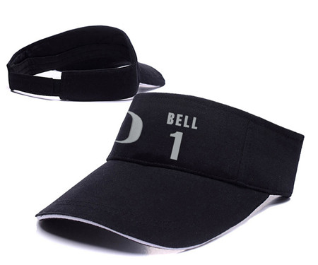 Oregon Ducks 1 Jordan Bell Black College Basketball Adjustable Visor
