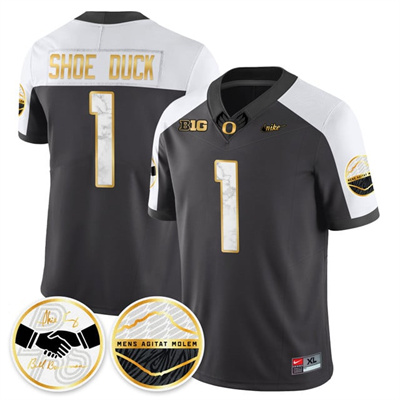 Oregon Ducks 2025 Shoe Duck Jersey #1 Shoe Duck