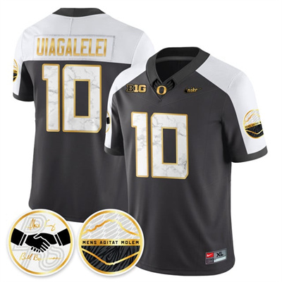 Oregon Ducks 2025 Shoe Duck Jersey #10 Matayo Uiagalelei