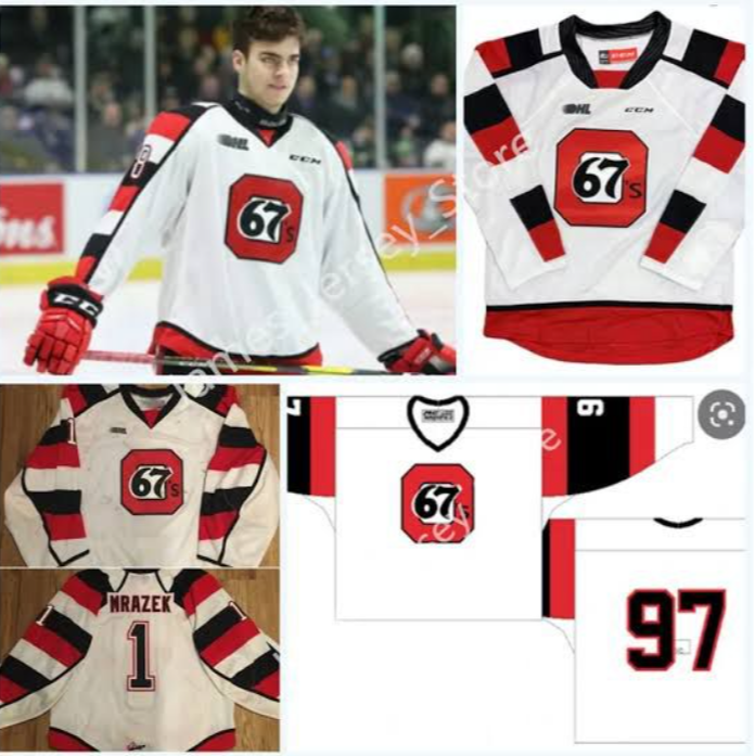 Ottawa 67s game worn jersey