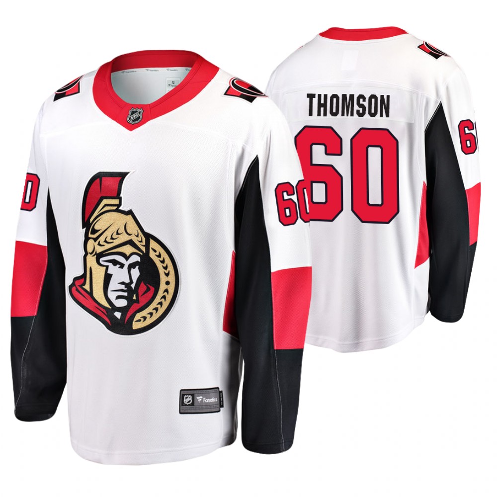 Ottawa Senators Lassi Thomson Men's Away Breakaway Player Jersey