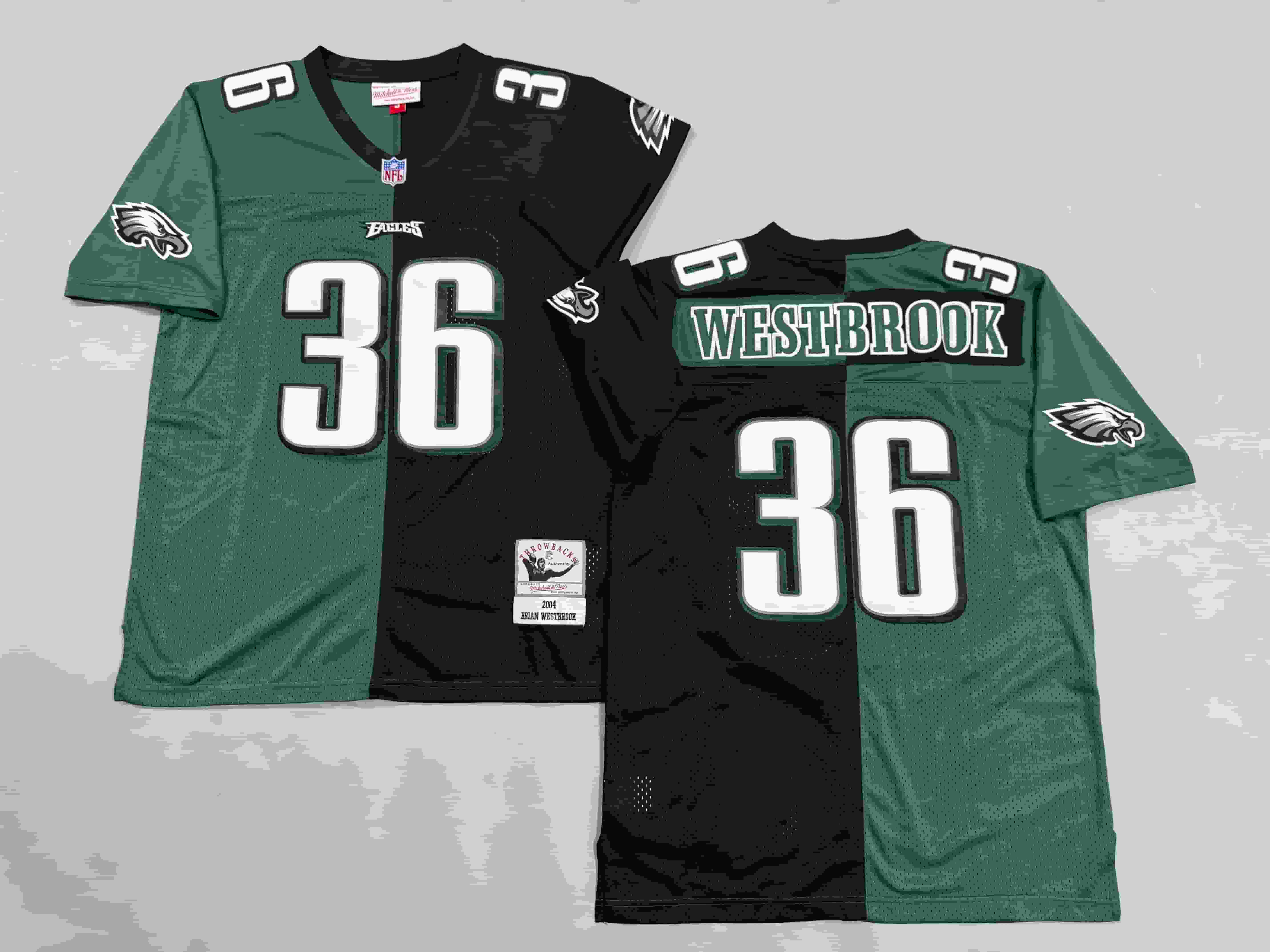 PHILADELPHIA EAGLES  Brian Westbrook # 36 Mitchell and Ness Jersey