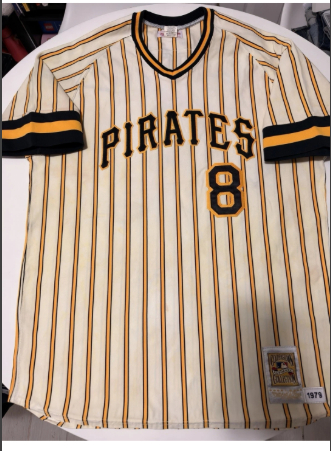 PIRATES 8 STARGELL BASEBALL JERSEY