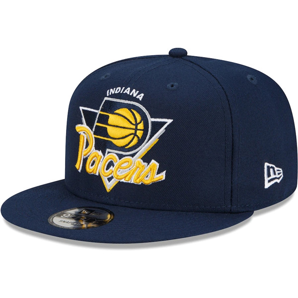 Pacers Navy Snapback Hat --TX