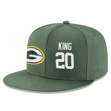 Packers 20 Kevin King Green Adjustable Hat